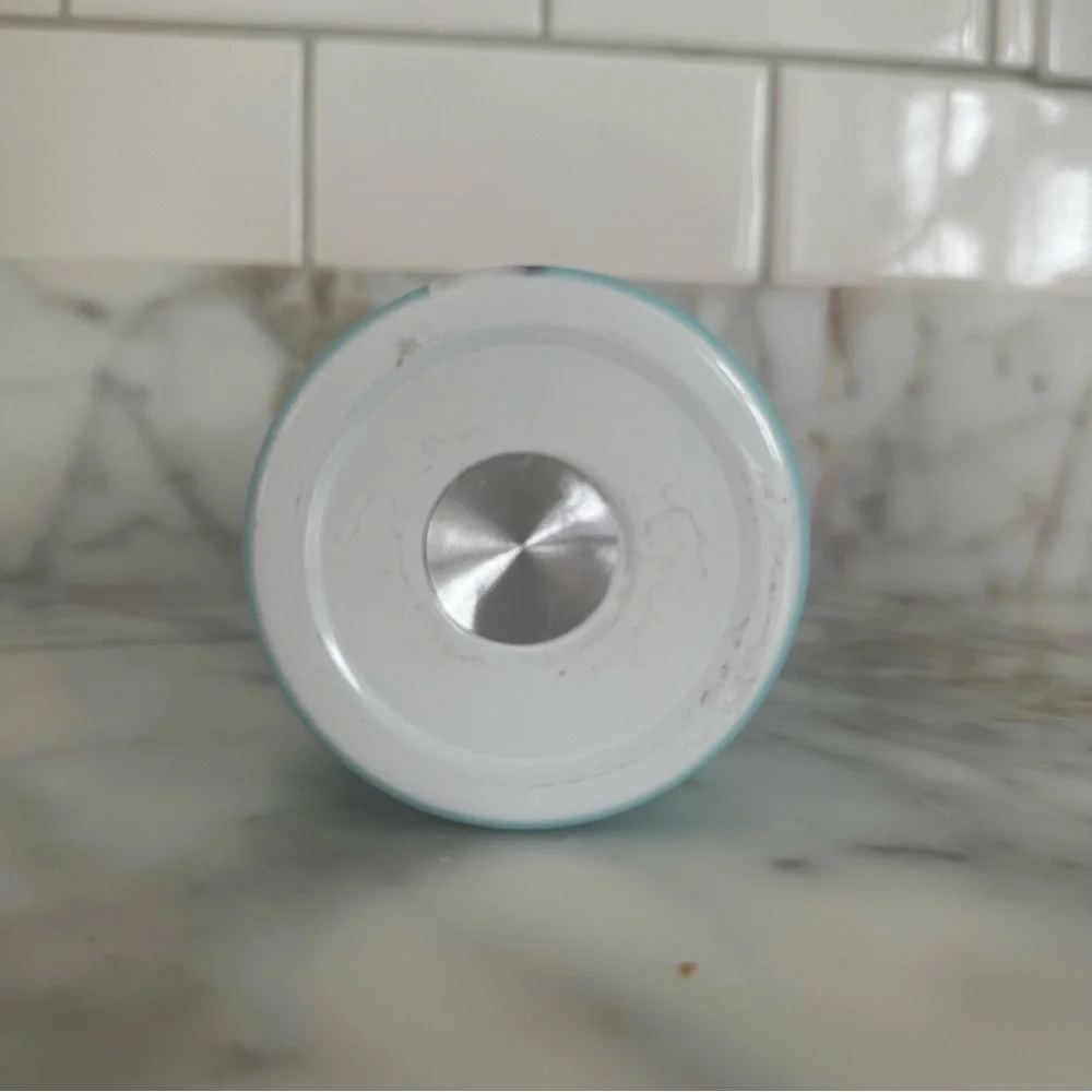 Tiffany Blue Stainless Skinny Tumbler with White Ribbon Design - 20oz - Picture 5 of 5